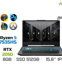 Laptop Gaming Asus TUF Gaming A15 FA506NF-HN005W (Ryzen 5 7535HS, RTX 2050 4GB, Ram 8GB DDR5, SSD 512GB, 15.6 Inch IPS 144Hz FHD)
