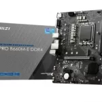 Mainboard MSI PRO B660M-E DDR4