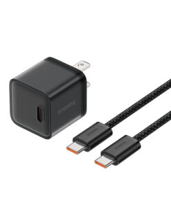 Bộ Củ Sạc Nhanh Baseus 30W GaN5S kèm cáp C to C Fast Charger 1C