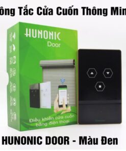 Công Tắc Cửa Cuốn Thông Minh HUNONIC DOOR ( màu đen)