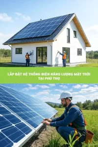 Dịch vụ lắp đặt điện năng lượng mặt trời tại Phú Thọ